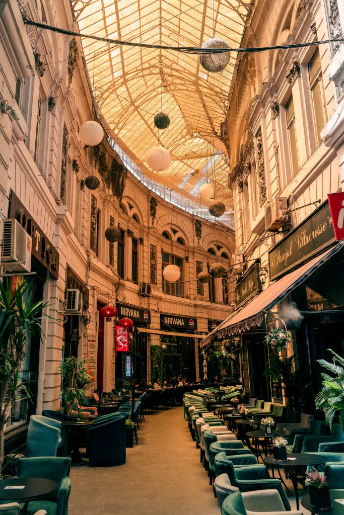 Passageway in Bucharest, Romania