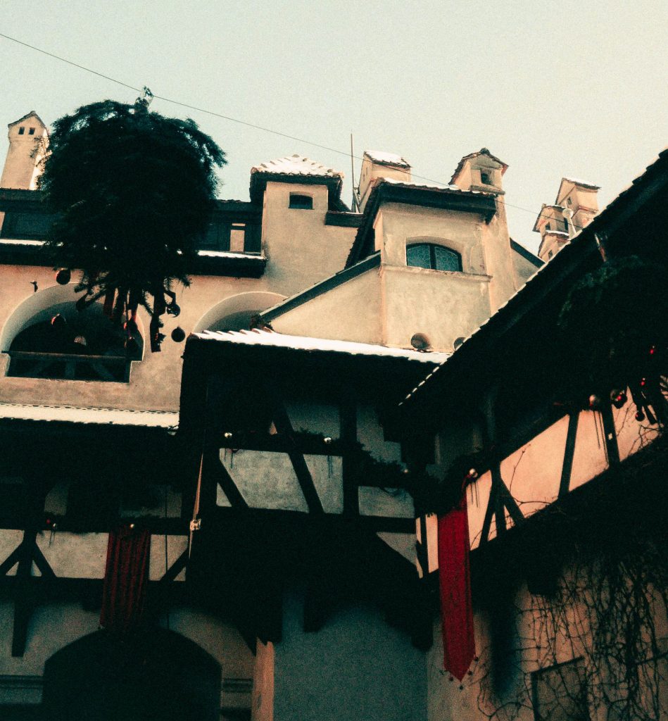 Bran Castle Courtyard View