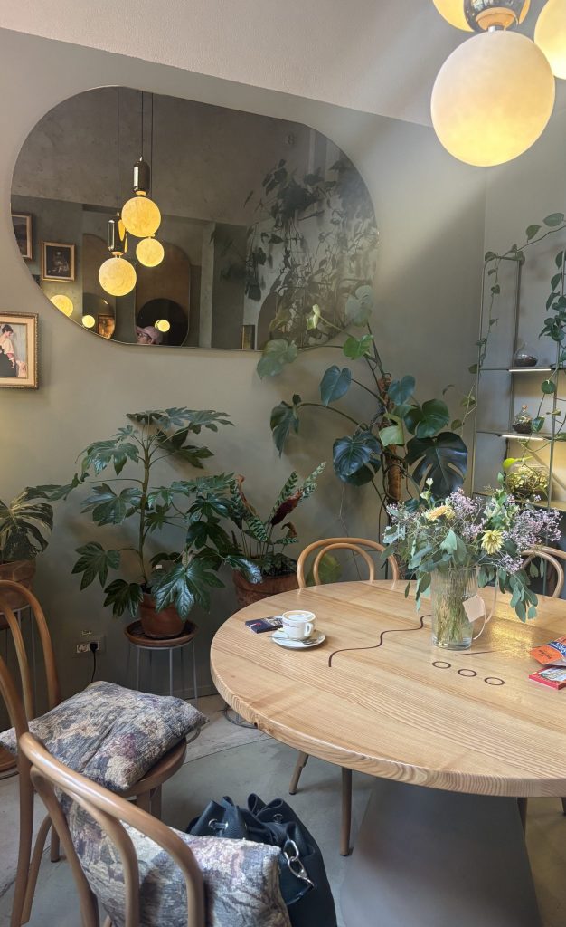 Interior of Papila in Bucharest