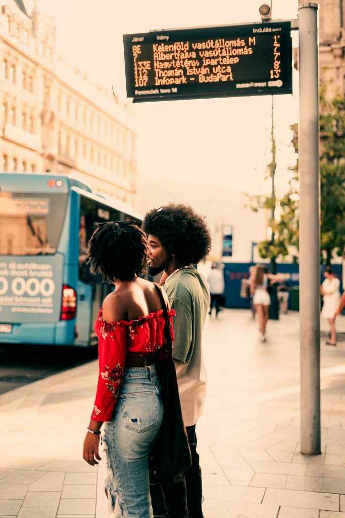 Weekend in Budapest - Itinerary and Guide Women waiting at bus stop in Budapest