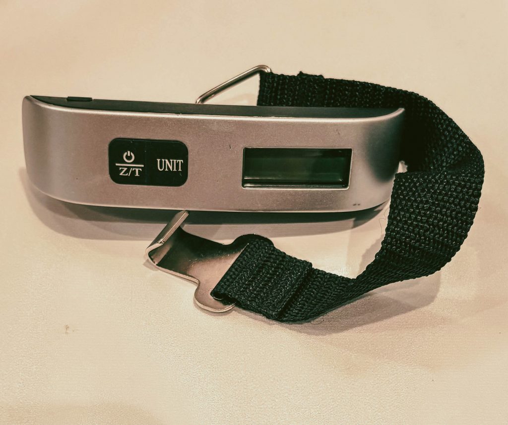 10 Essential Travel Gadgets for Long-Term Travel digital luggage scale