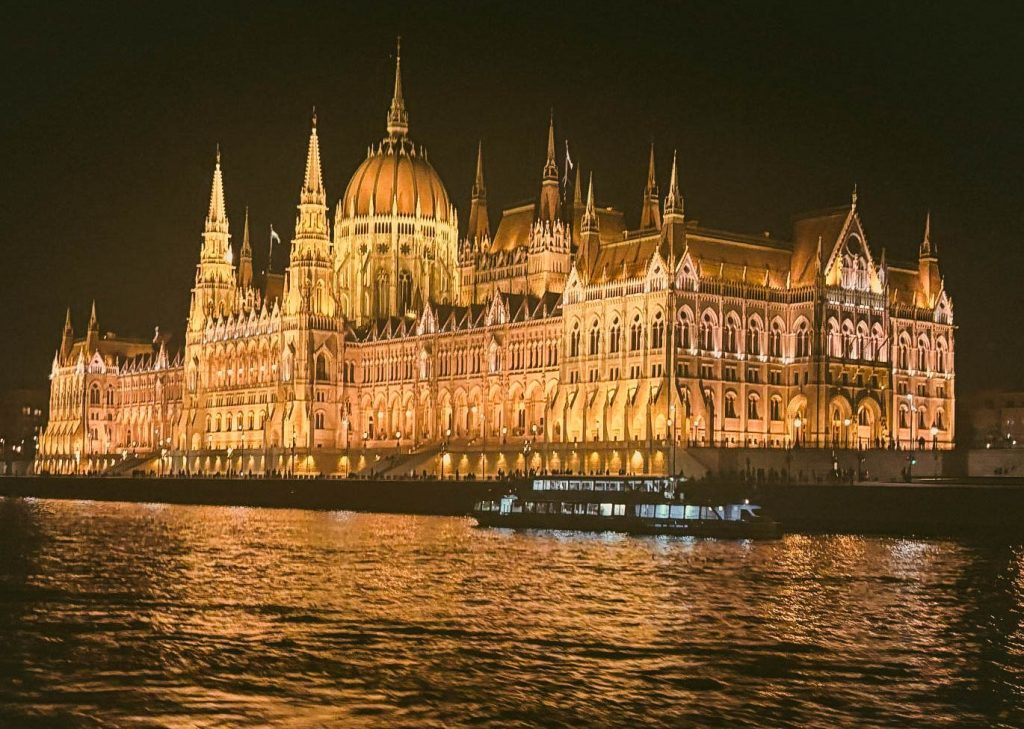 Weekend in Budapest - Itinerary and Guide Danube River Night View of Parliament Building