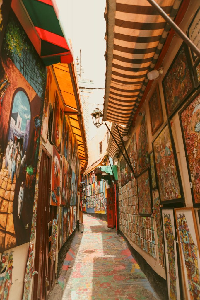 fes old medina street art