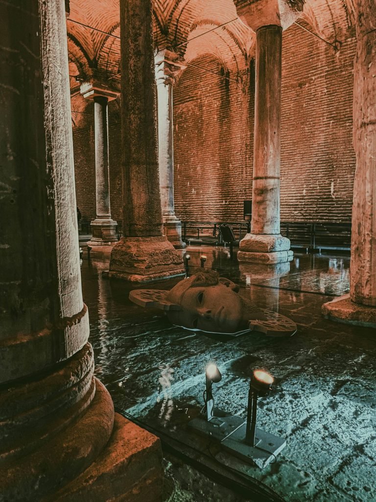 Floor and Columns of Basilica Cistern