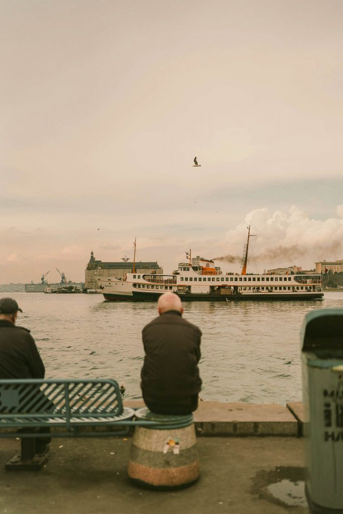 Bridge View of the Bosphorus in Istanbul