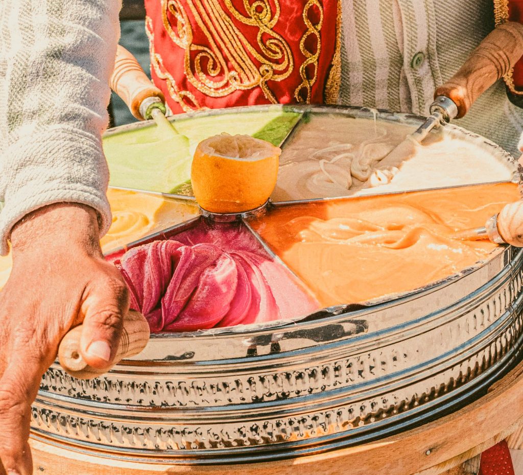 Man Serving Dondurma