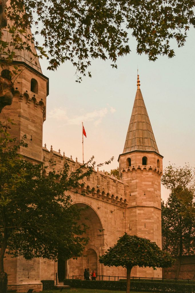 Exterior of Topkapi Palace in Istanbul