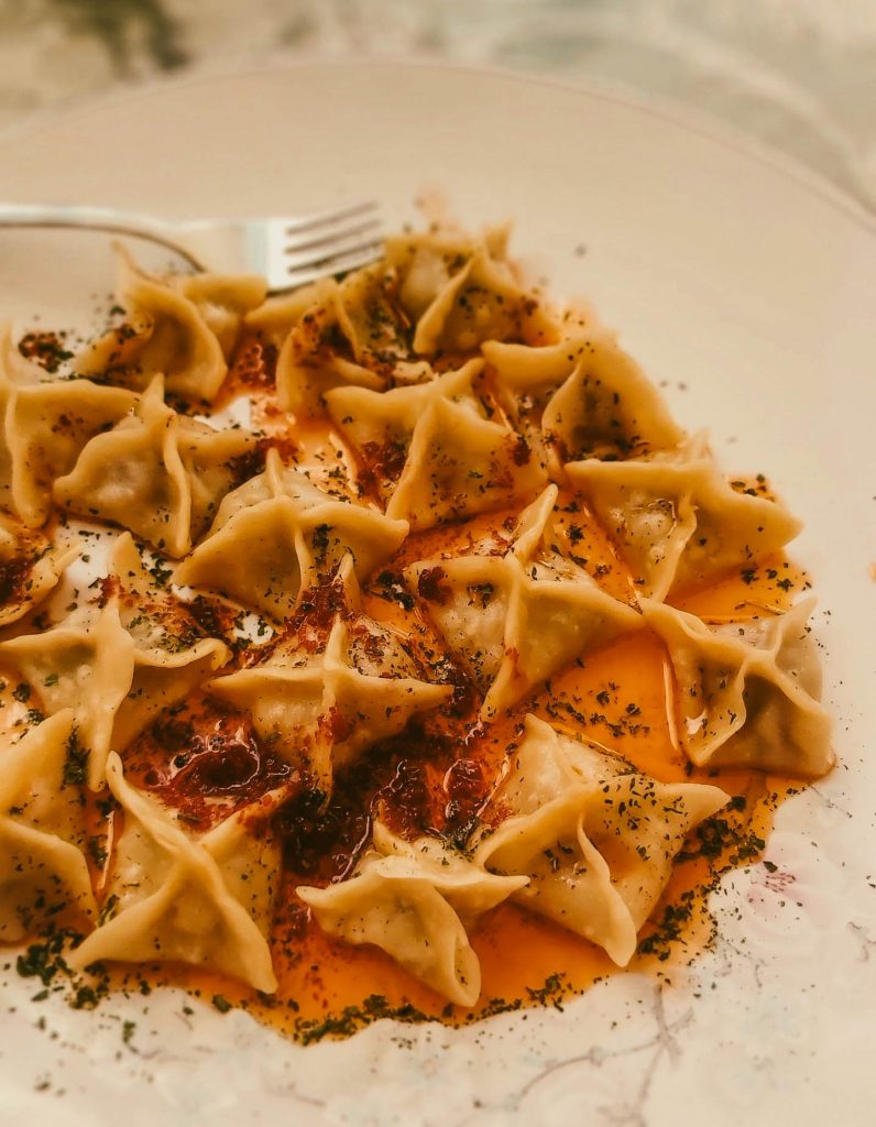 Turkish Dumplings Dish