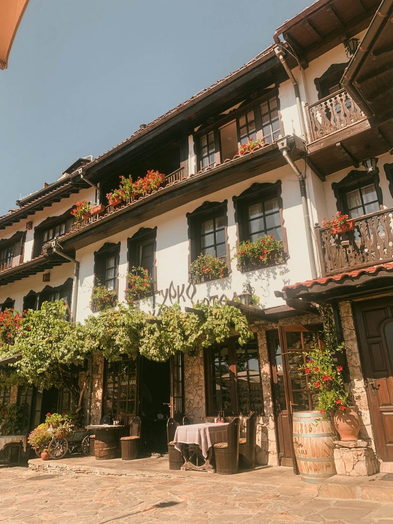 Veliko Tarnovo, Bulgaria Building Facade