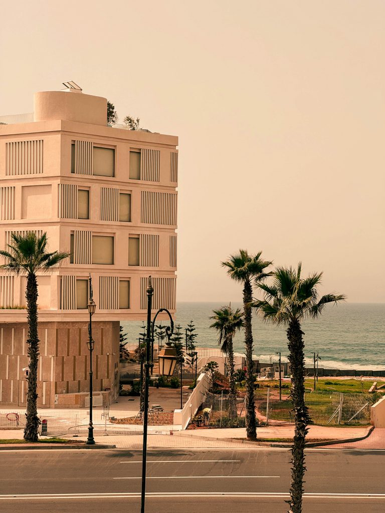 Beachfront building in Rabat