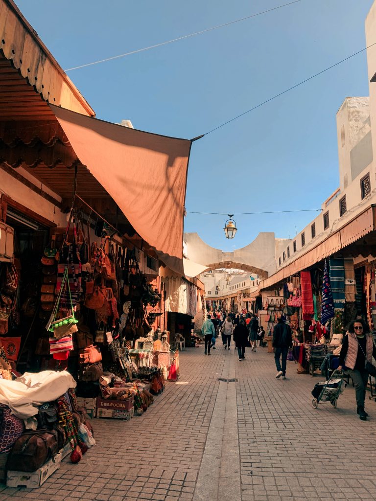 Street of Rabat Old Medina