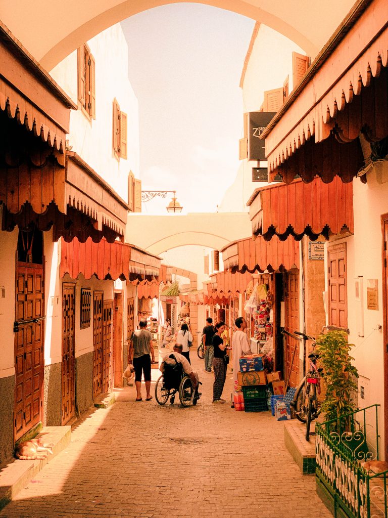 Street of Rabat Old Medina