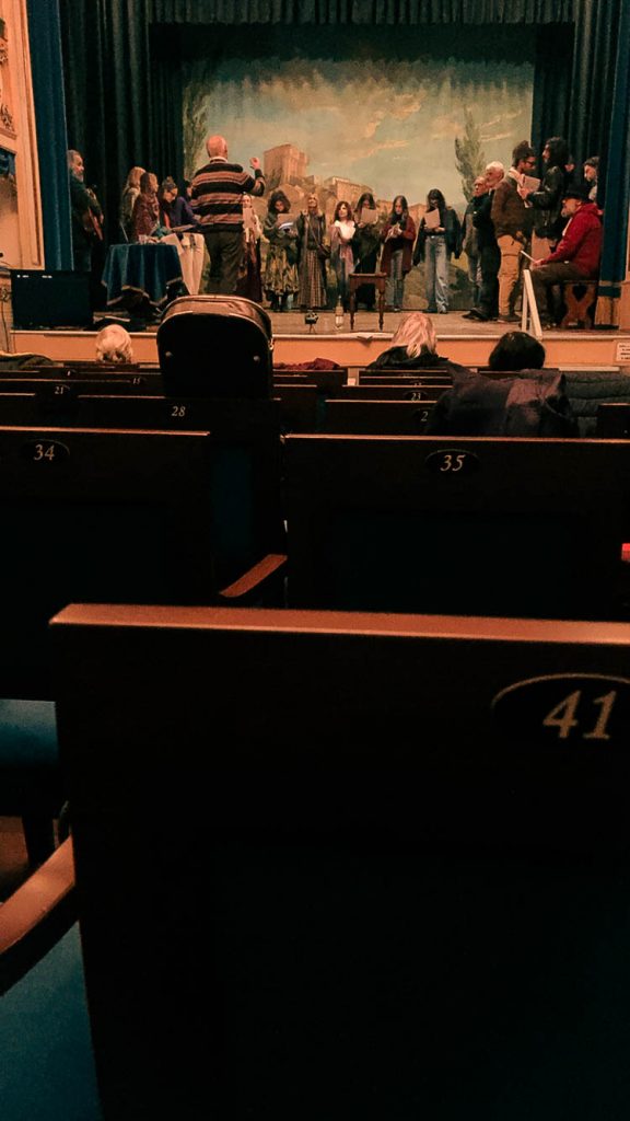 concert hall in italy