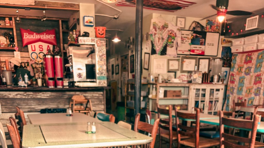 turkey and wolf restaurant interior