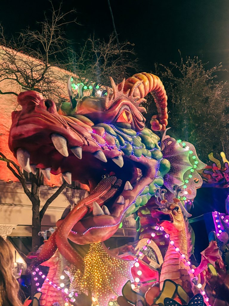Orpheus parade float