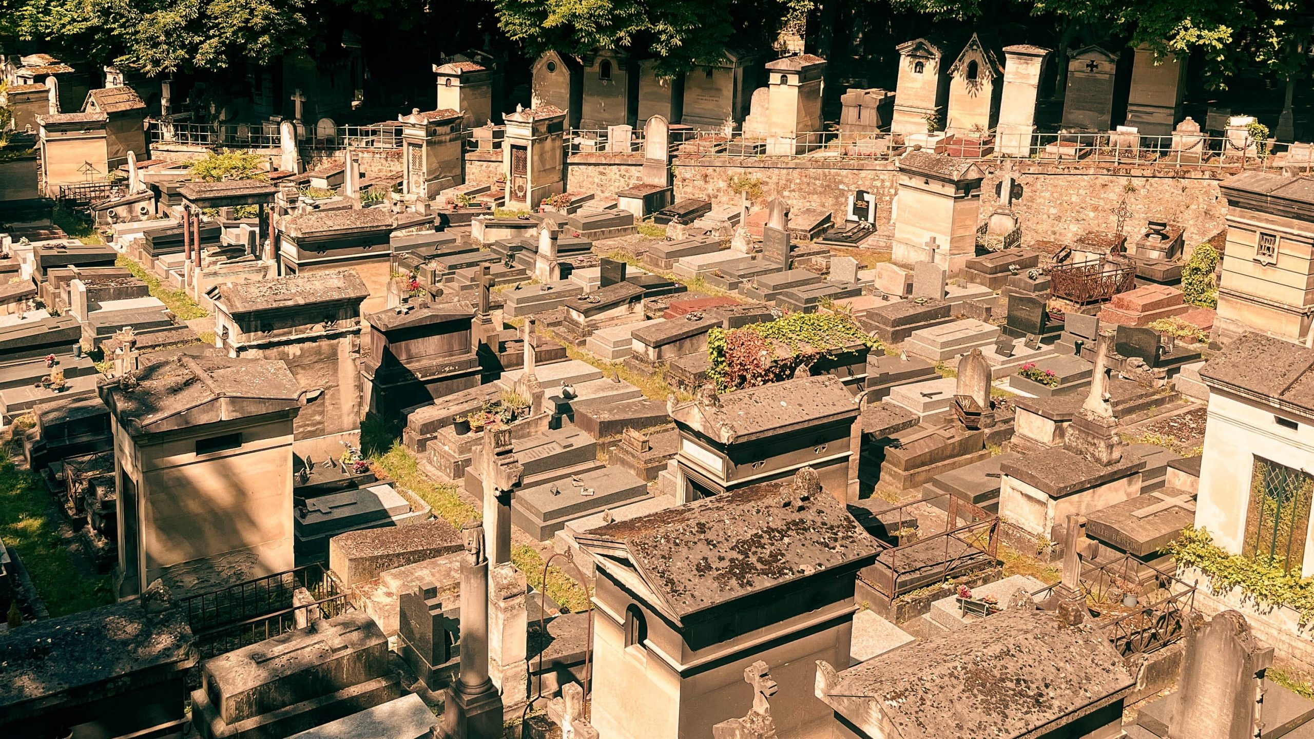 7 Affordable Things to Do Solo in Paris photo of cemetery Montmartre in Paris