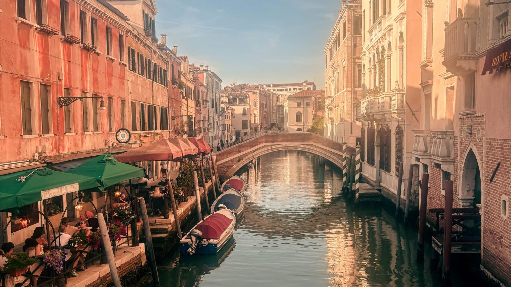 photo of venice canal