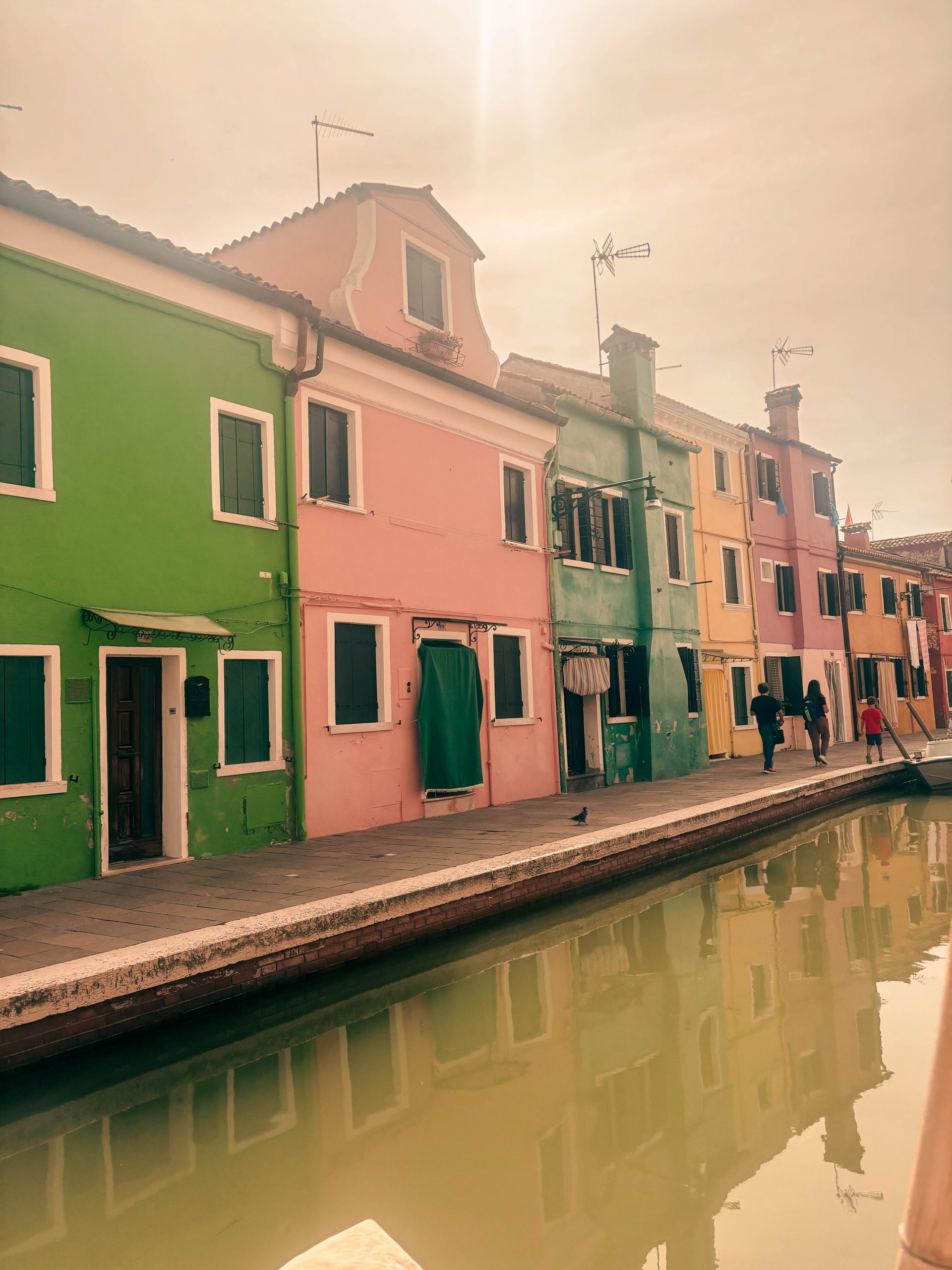 Italy photo of burano colorful houses