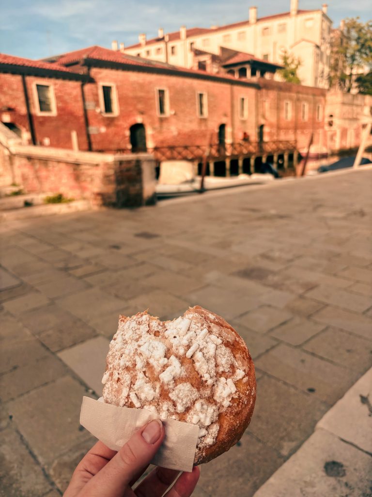 The Ultimate Venice Travel Guide photo of pastry from venice bakery